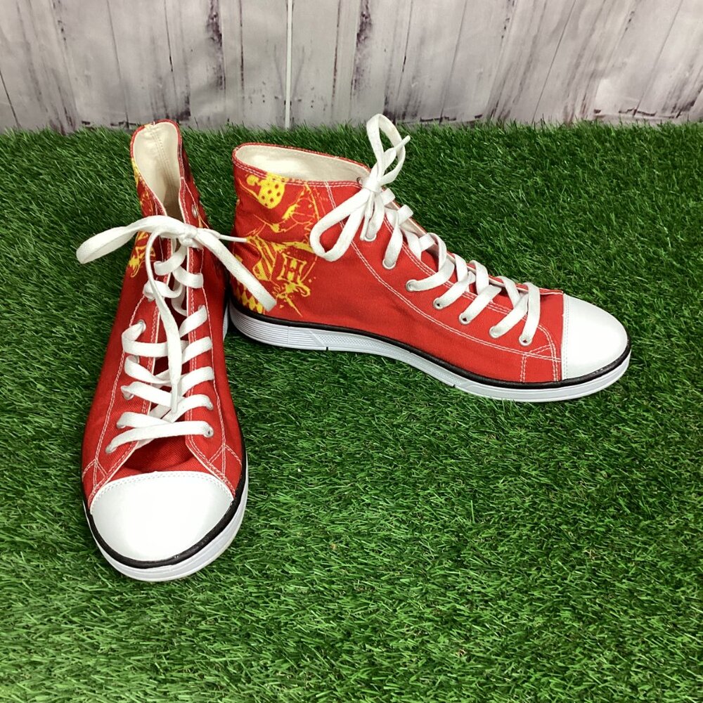 Harry Potter Gryffindor High Tops Shoes 42 NEW